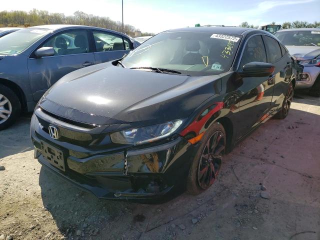 Photo 4 from auction – 2019 HONDA CIVIC SPOR with VIN 2HGFC2F82KH531663
