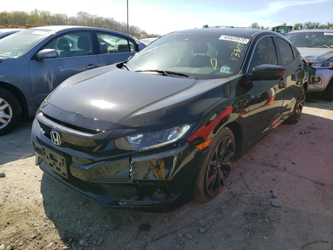 Photo 14 from auction – 2019 HONDA CIVIC SPOR with VIN 2HGFC2F82KH531663