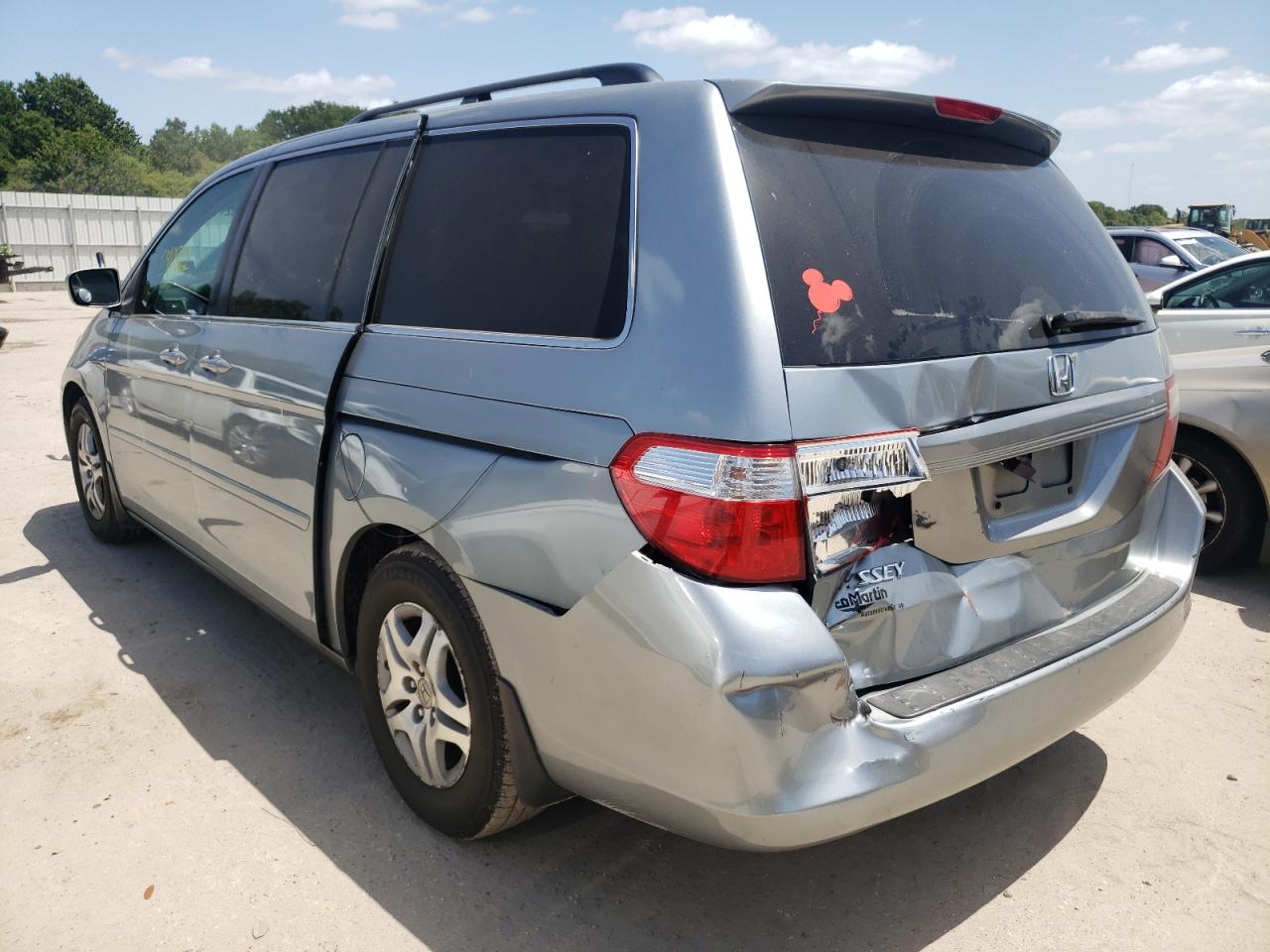 Photo 3 from auction – 2007 HONDA ODYSSEY EX with VIN 5FNRL38797B100157