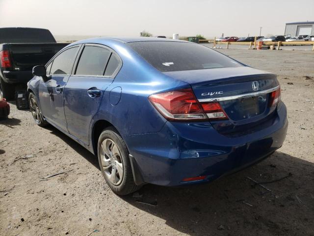 Photo 3 from auction – 2013 HONDA CIVIC LX with VIN 19XFB2F55DE082808