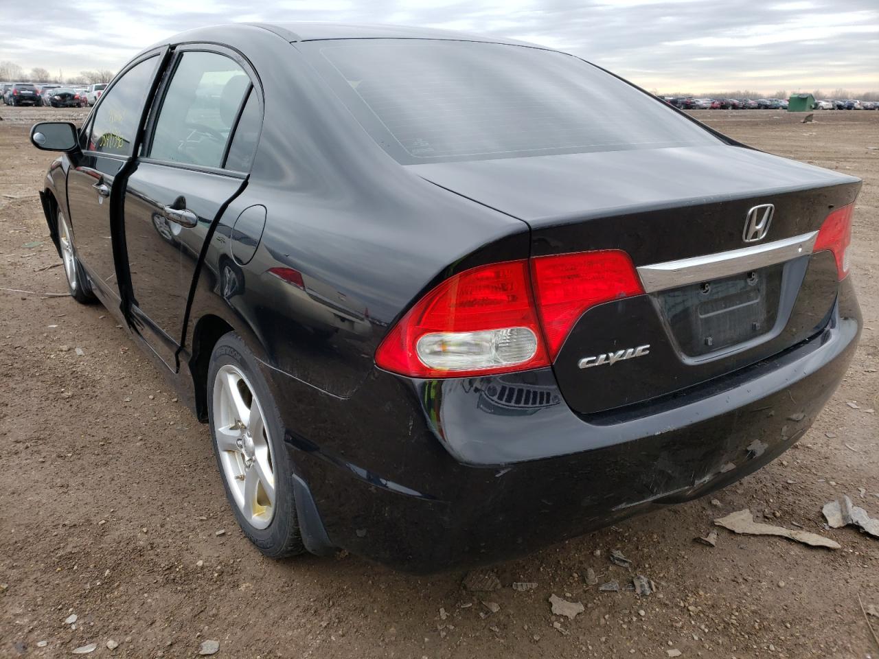 Photo 3 from auction – 2009 HONDA CIVIC with VIN 19XFA16529E000456