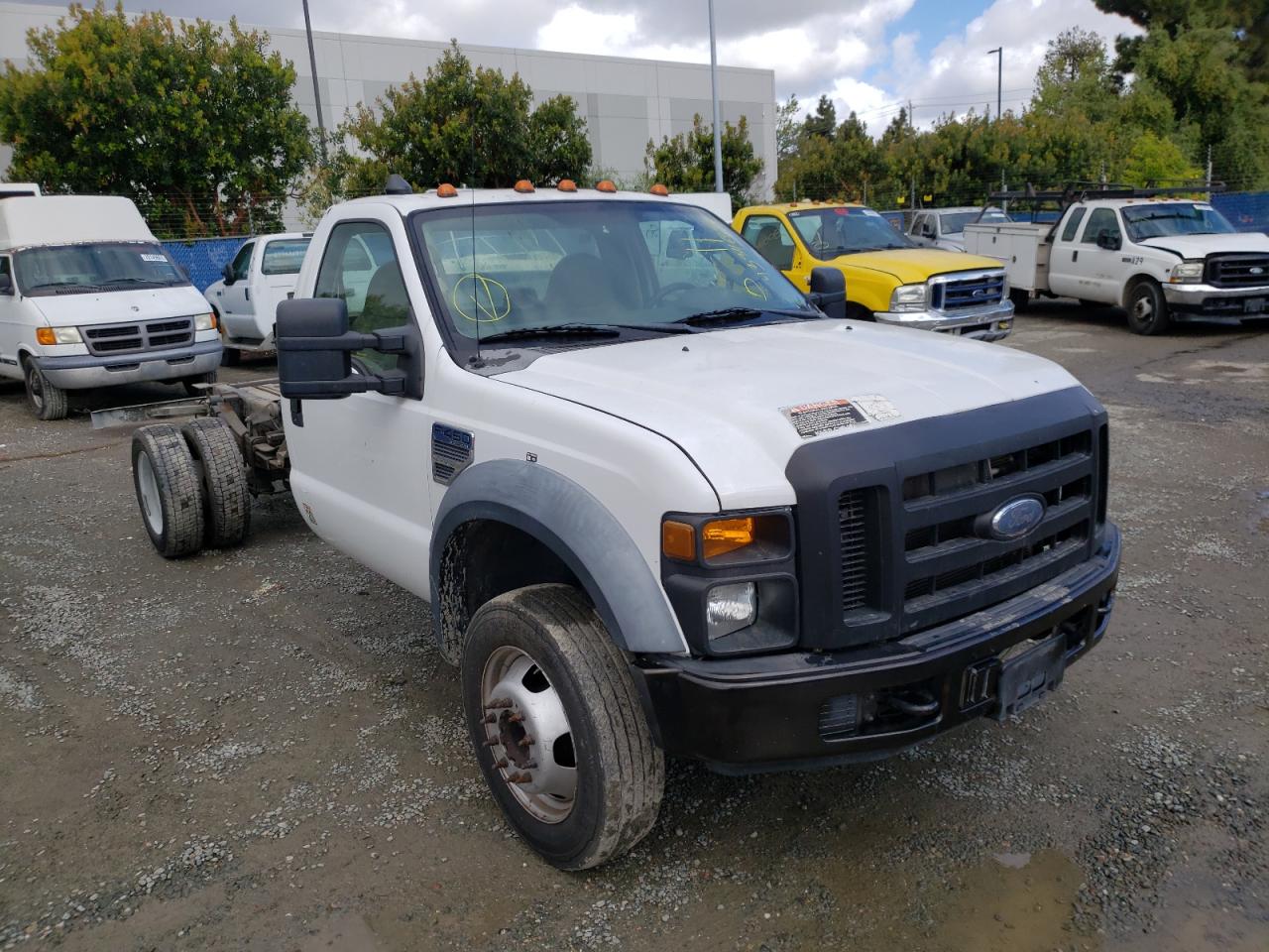 FORD F450 SUPER 2008 with VIN 1FD4F46Y98EA84351 - Photo from auction