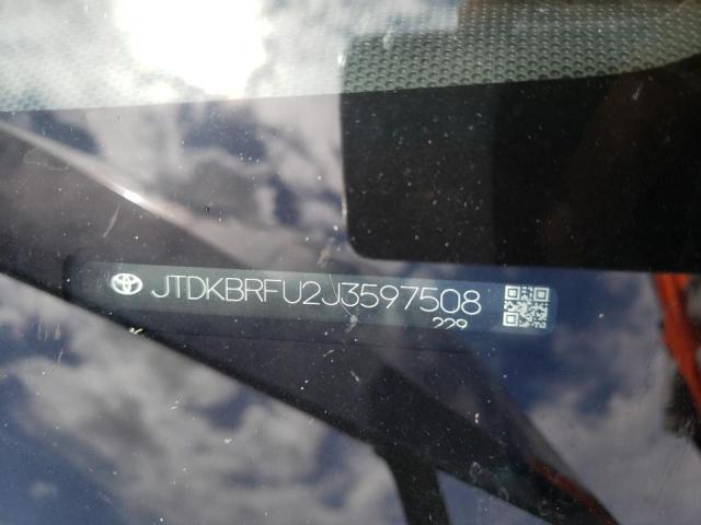 Photo 10 from auction – 2018 TOYOTA PRIUS with VIN JTDKBRFU2J3597508