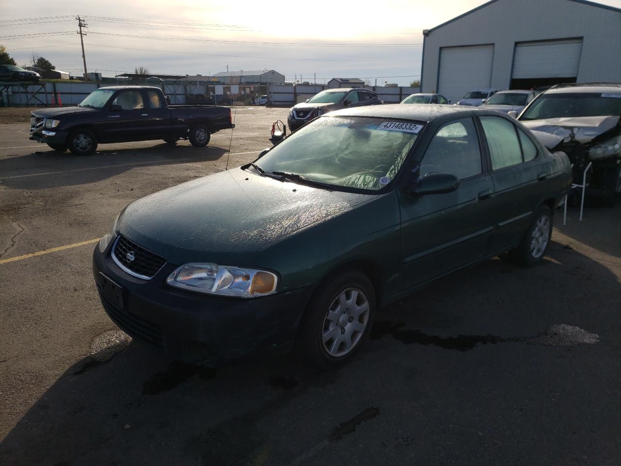 Photo 2 from auction – 2000 NISSAN SENTRA BAS with VIN 3N1CB51D4YL345894
