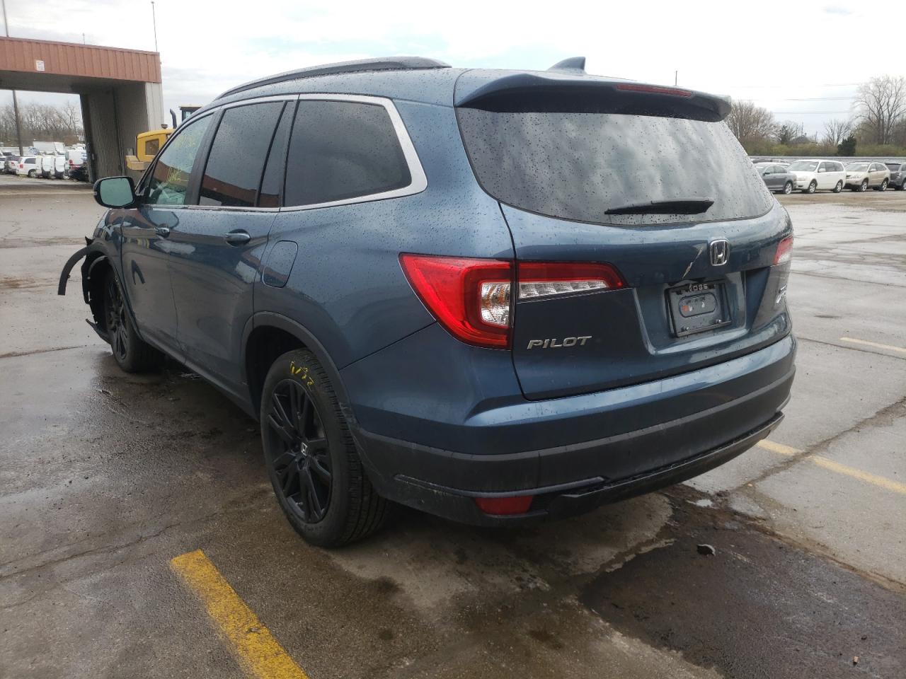 Photo 3 from auction – 2021 HONDA PILOT SE with VIN 5FNYF6H22MB059309