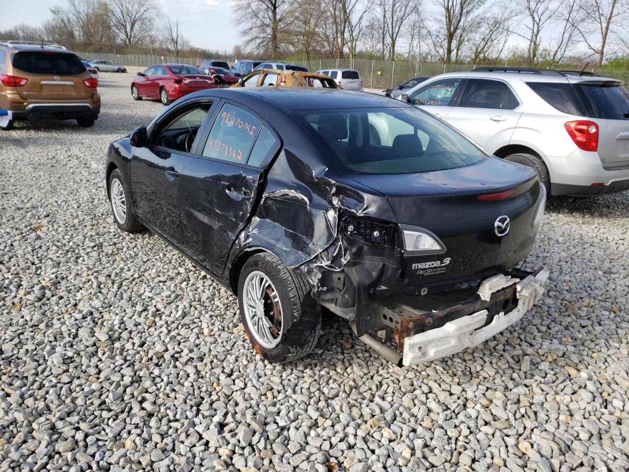 Photo 3 from auction – 2012 MAZDA 3 I with VIN JM1BL1UF7C1654030