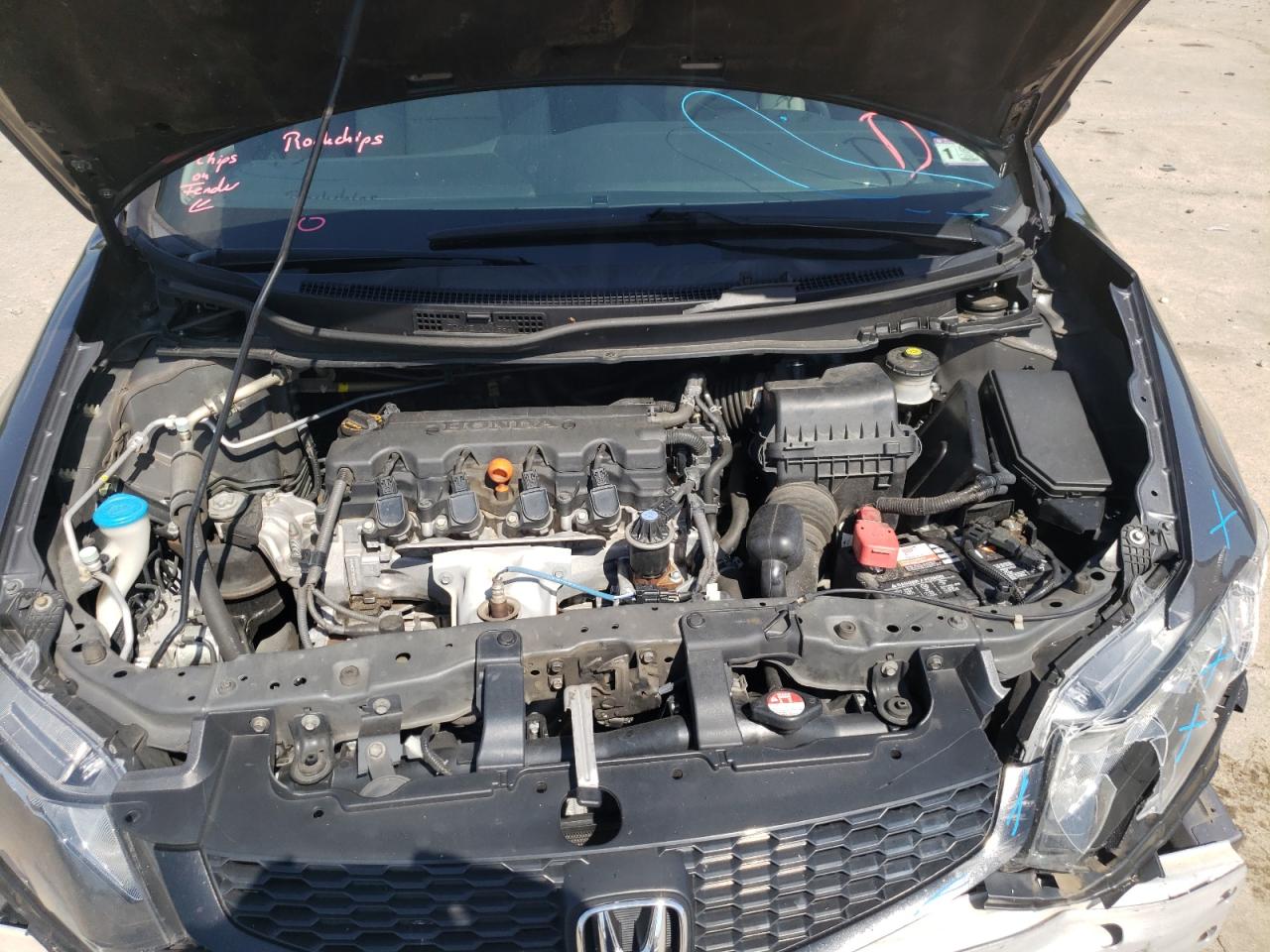 Photo 7 from auction – 2013 HONDA CIVIC with VIN 2HGFG3B88DH501652