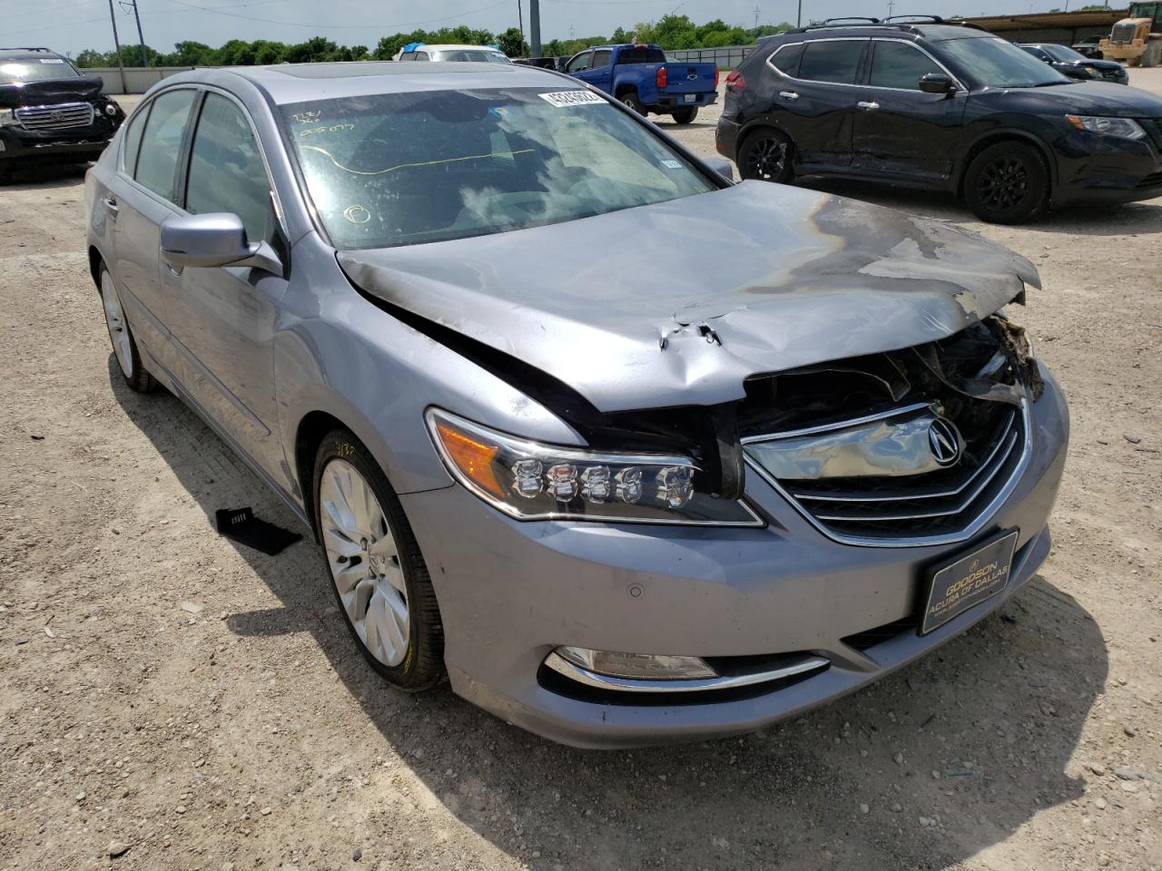 ACURA RLX ADVANC 2014 with VIN JH4KC1F93EC005077 - Photo from auction