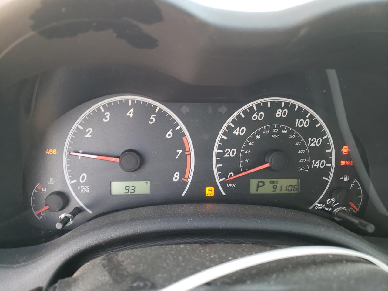 Photo 8 from auction – 2013 TOYOTA COROLLA BA with VIN 5YFBU4EE8DP187475