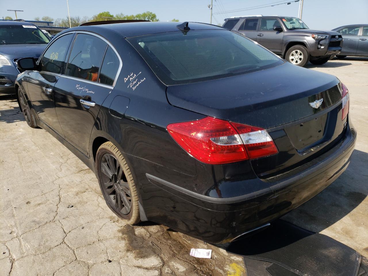 Photo 3 from auction – 2013 HYUNDAI GENESIS 3. with VIN KMHGC4DD3DU249204