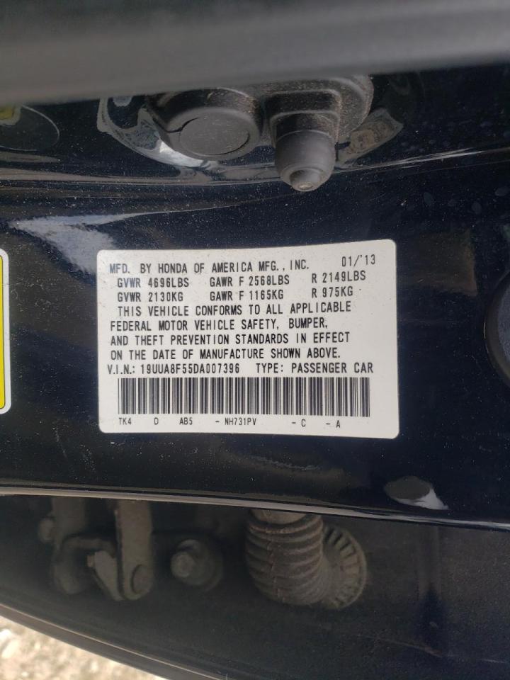 Photo 10 from auction – 2013 ACURA TL TECH with VIN 19UUA8F55DA007396
