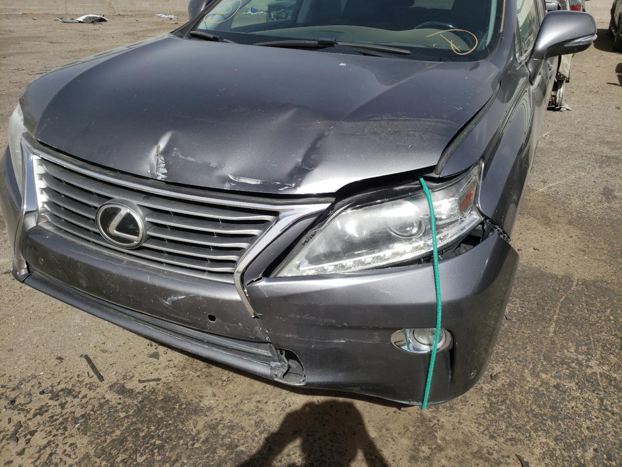 Photo 9 from auction – 2013 LEXUS RX 350 BAS with VIN 2T2BK1BA4DC191153