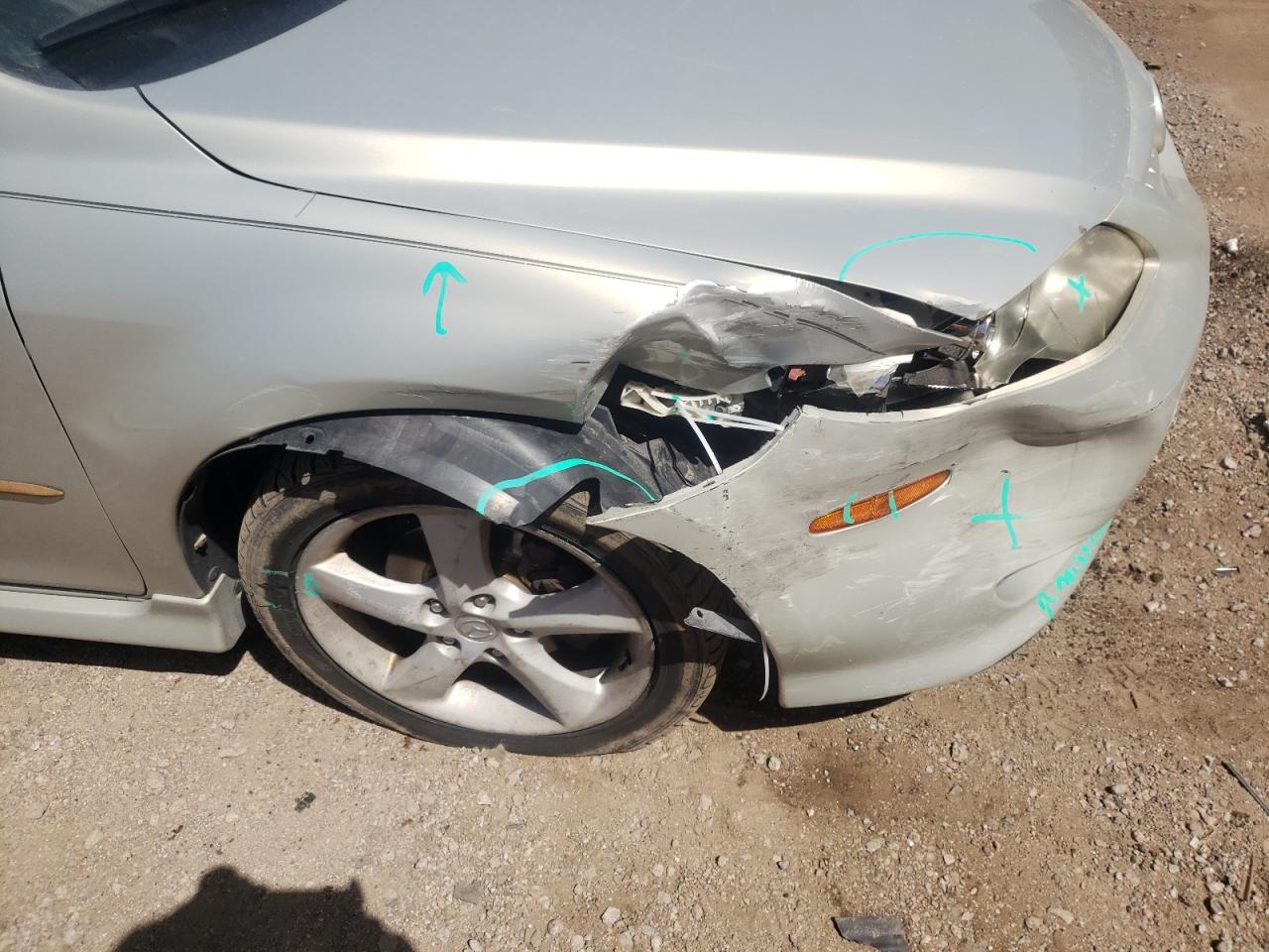 Photo 9 from auction – 2005 MAZDA 6 I with VIN 1YVHP80C155M15968