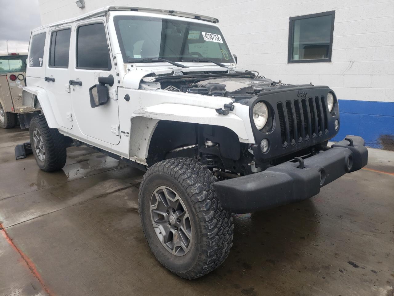 JEEP WRANGLER U 2014 with VIN 1C4BJWEG5EL276789 - Photo from auction