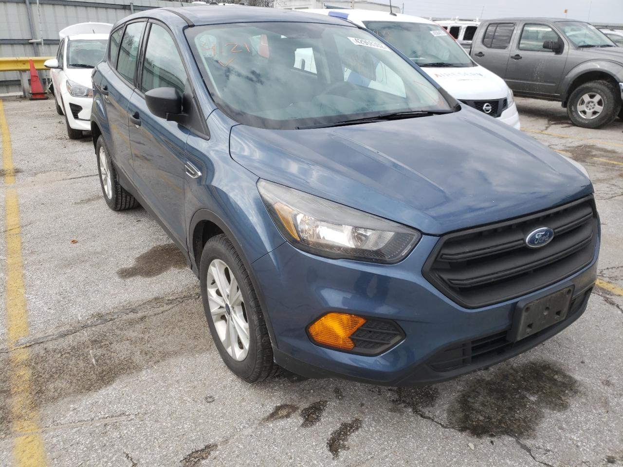 FORD ESCAPE S 2018 with VIN 1FMCU0F72JUB43253 - Photo from auction