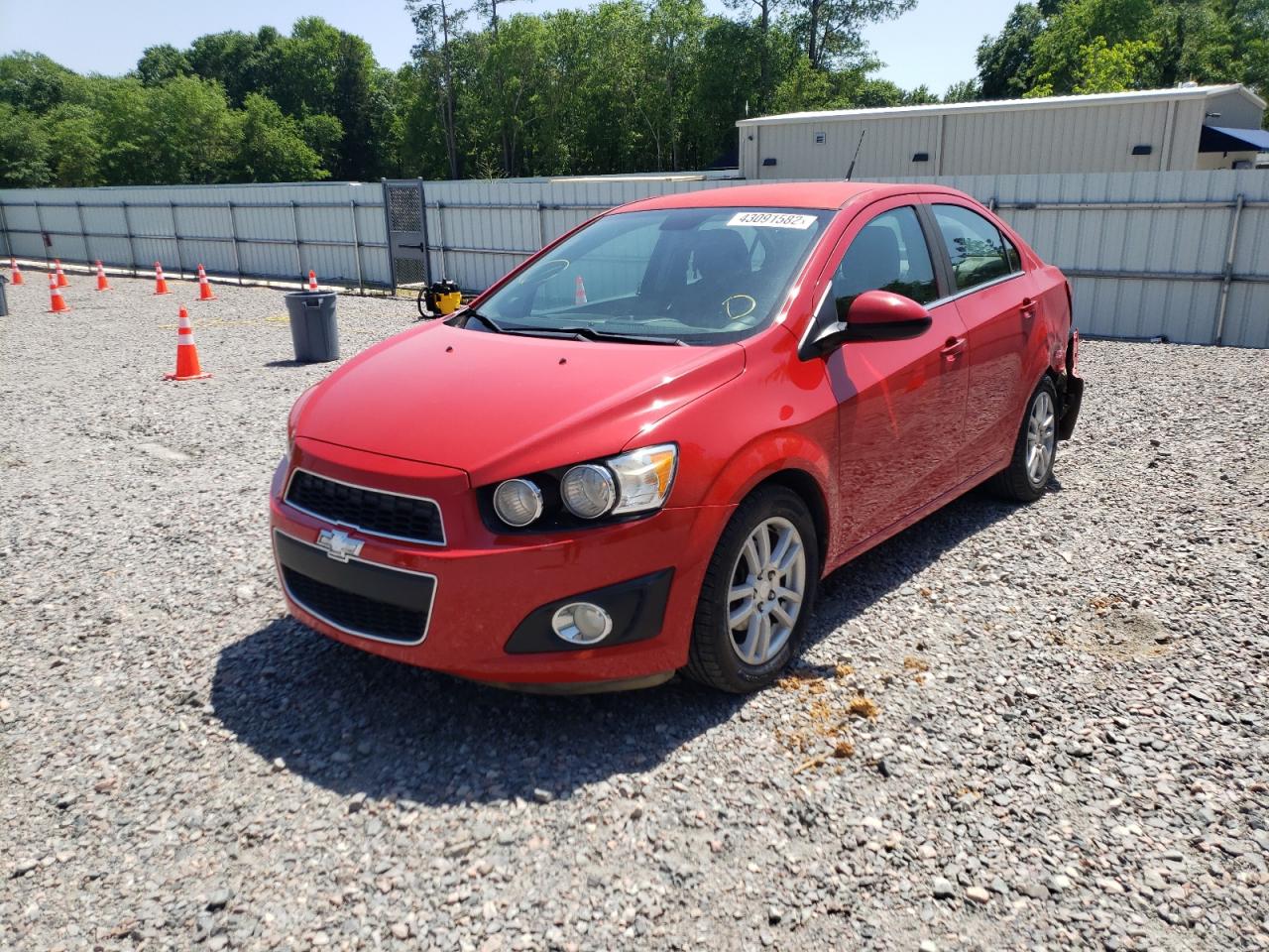 Photo 2 from auction – 2013 CHEVROLET SONIC LT with VIN 1G1JC5SH3D4125173