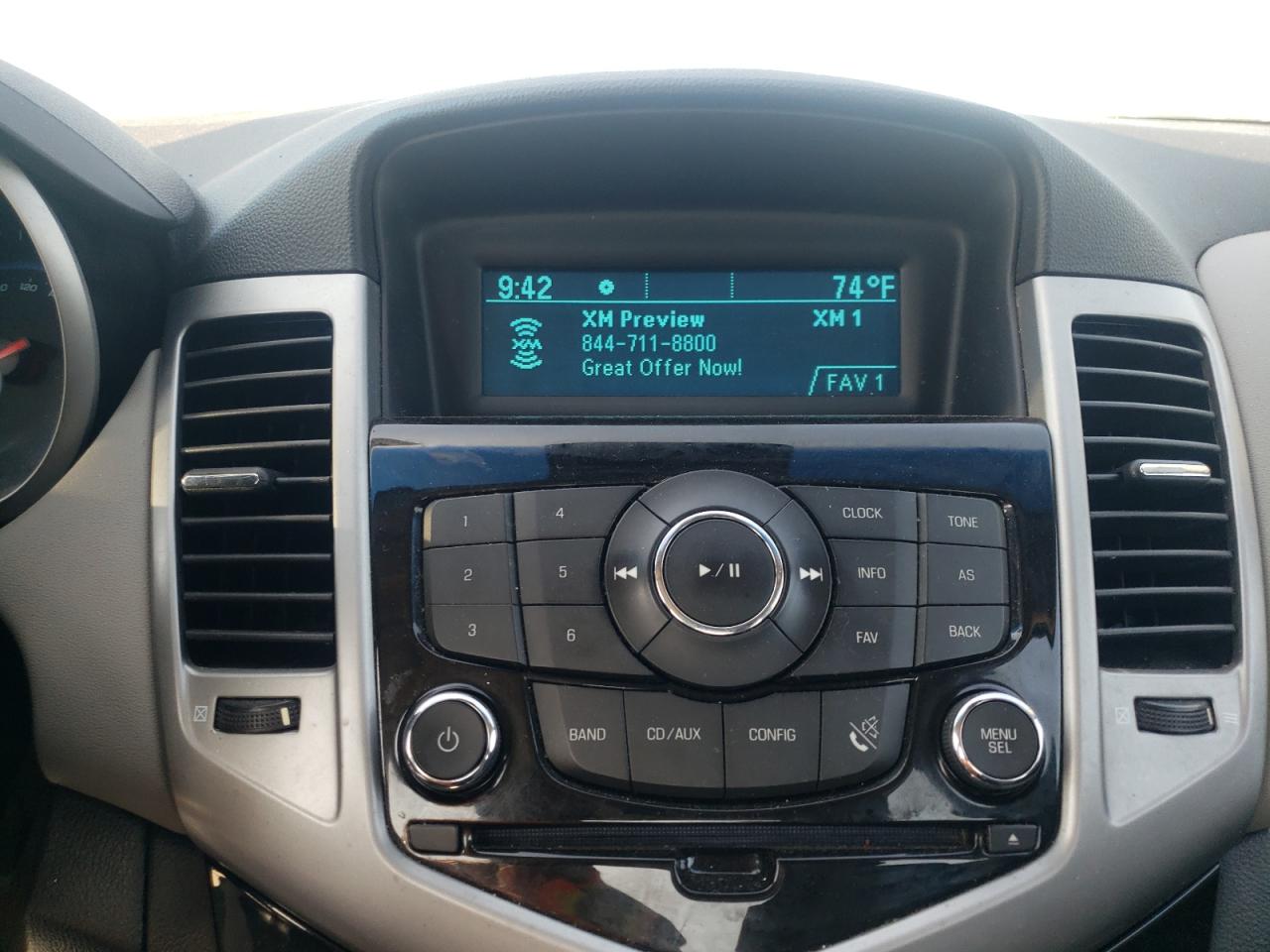 Photo 9 from auction – 2012 CHEVROLET CRUZE LS with VIN 1G1PC5SH6C7259604