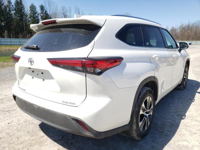 Photo 4 from auction – 2021 TOYOTA HIGHLANDER with VIN 5TDGZRBH3MS080876