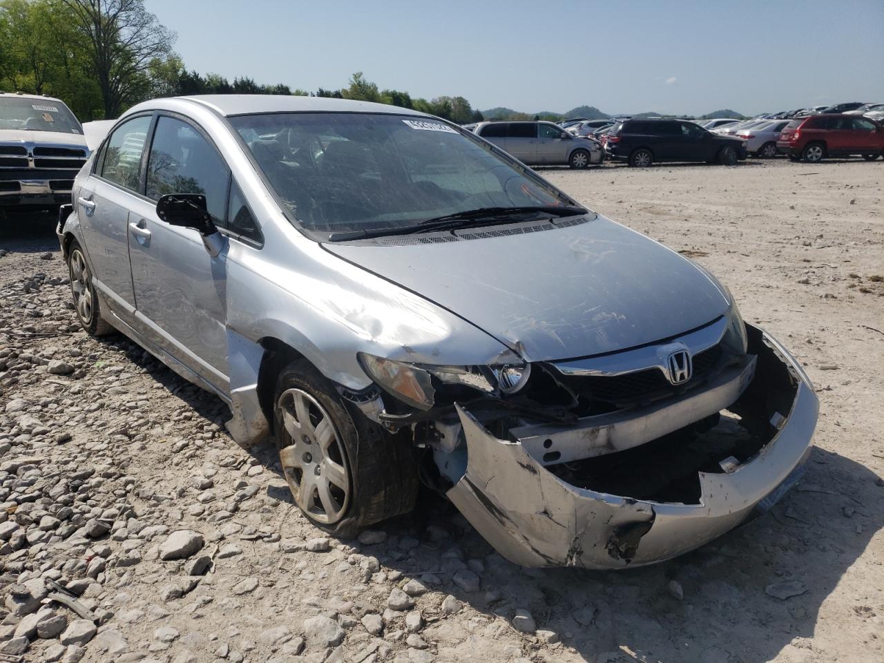 Photo 1 from auction – 2009 HONDA CIVIC LX with VIN 2HGFA16529H348263