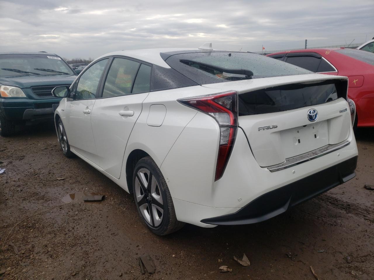 Photo 3 from auction – 2018 TOYOTA PRIUS with VIN JTDKARFUXJ3060484