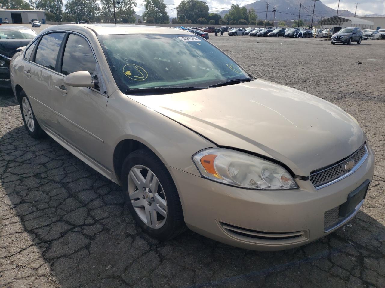 CHEVROLET IMPALA LT 2012 with VIN 2G1WG5E31C1103533 - Photo from auction