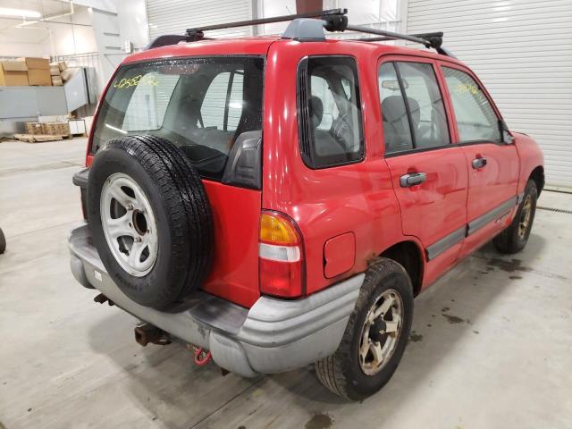 Photo 4 from auction – 2000 CHEVROLET TRACKER with VIN 2CNBJ13C1Y6955356