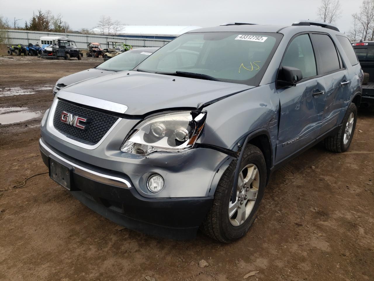 Photo 2 from auction – 2008 GMC ACADIA SLE with VIN 1GKER137X8J274326