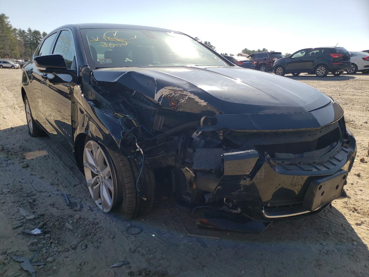 CHEVROLET IMPALA LT 2018 with VIN 1G1105S32JU103979 - Photo from auction