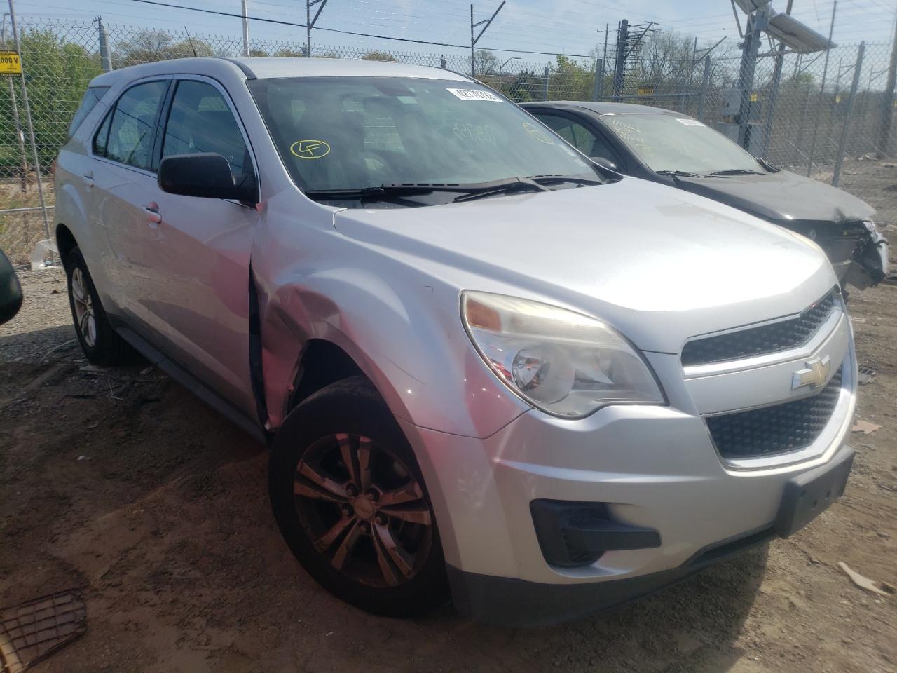 CHEVROLET EQUINOX LS 2010 with VIN 2CNALBEW8A6308333 - Photo from auction