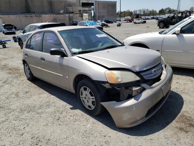 Photo 1 from auction – 2001 HONDA CIVIC LX with VIN 2HGES16571H519912