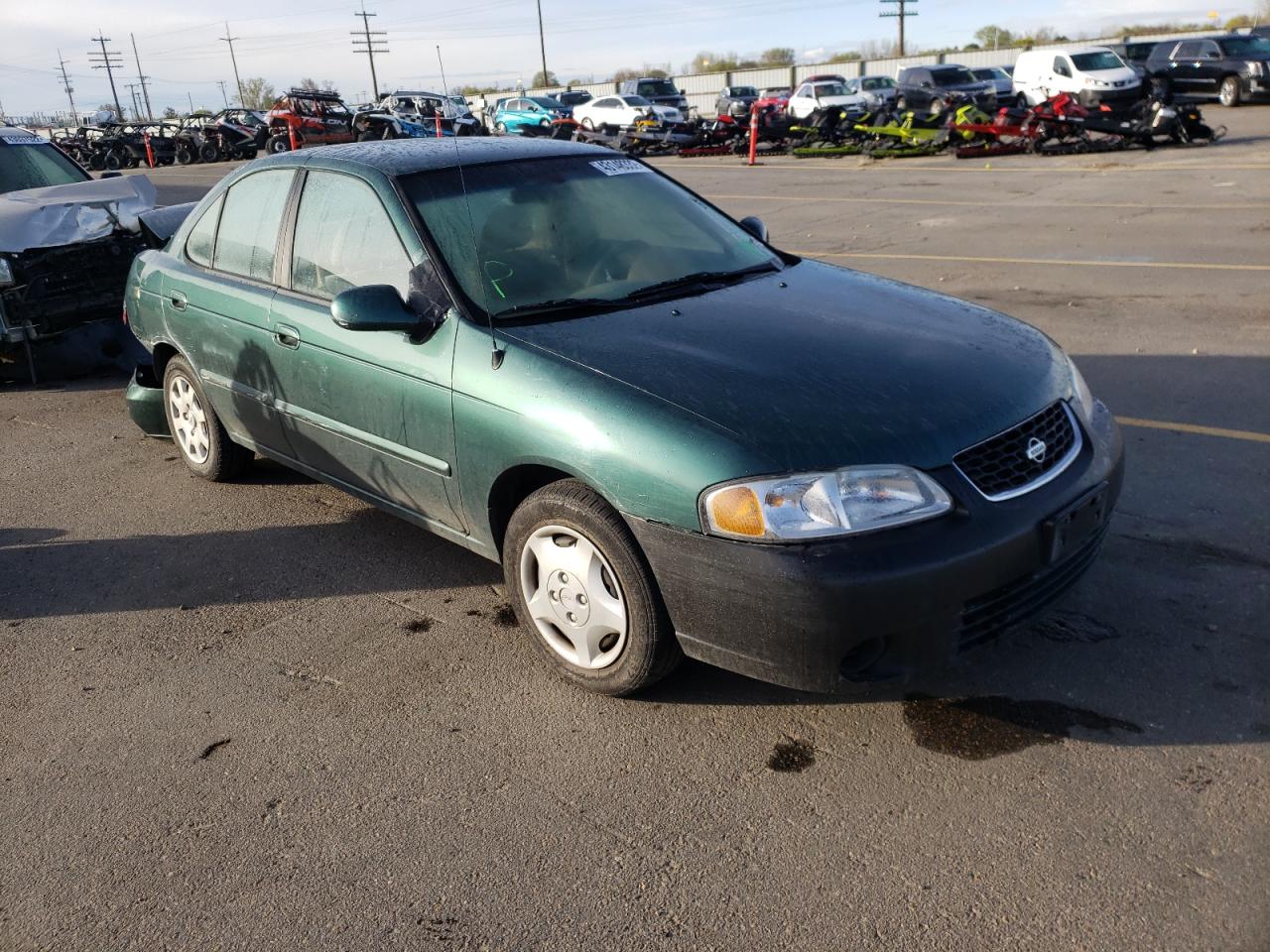 NISSAN SENTRA BAS 2000 with VIN 3N1CB51D4YL345894 - Photo from auction