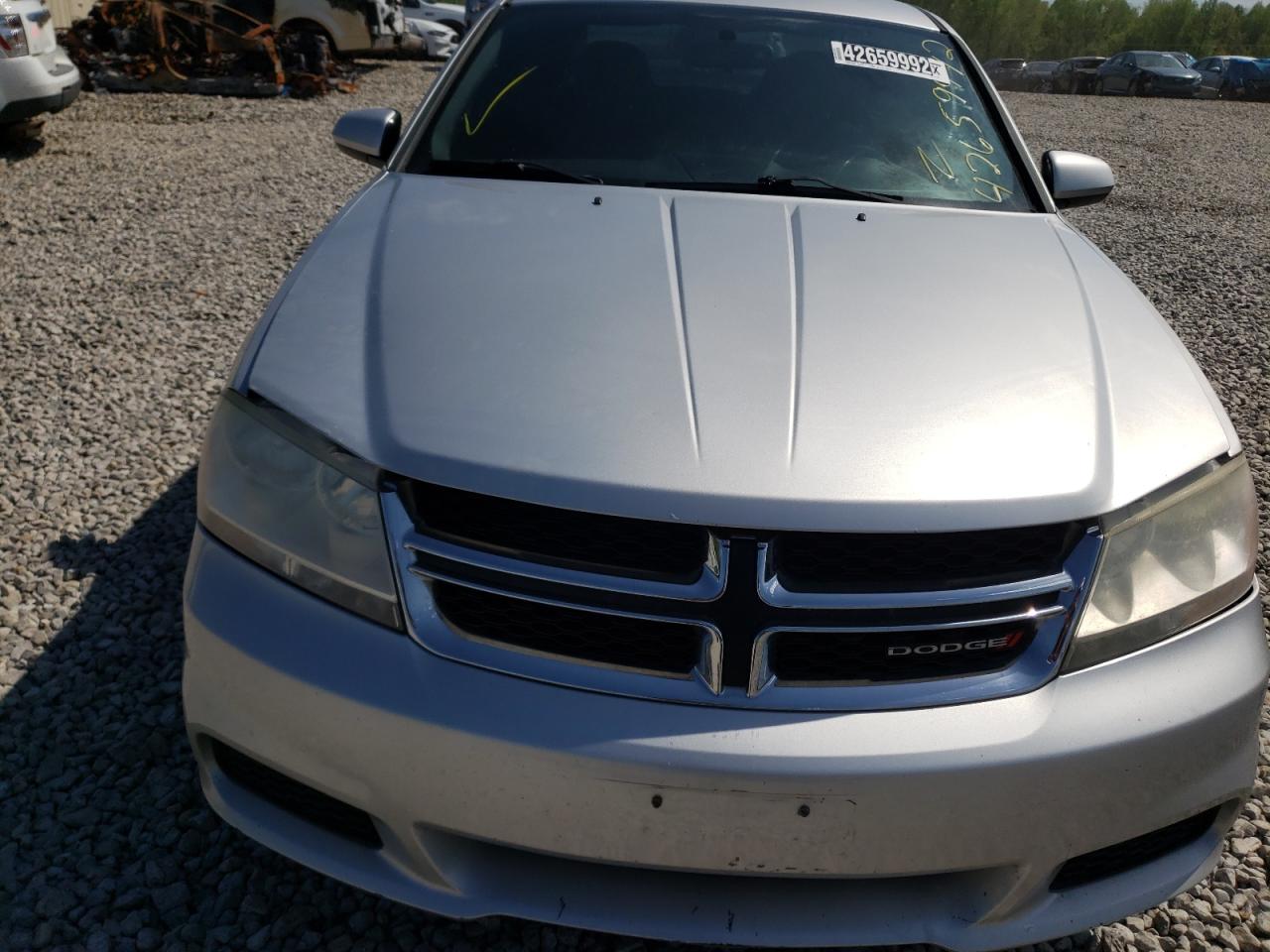 Photo 9 from auction – 2012 DODGE AVENGER SX with VIN 1C3CDZCB4CN219638