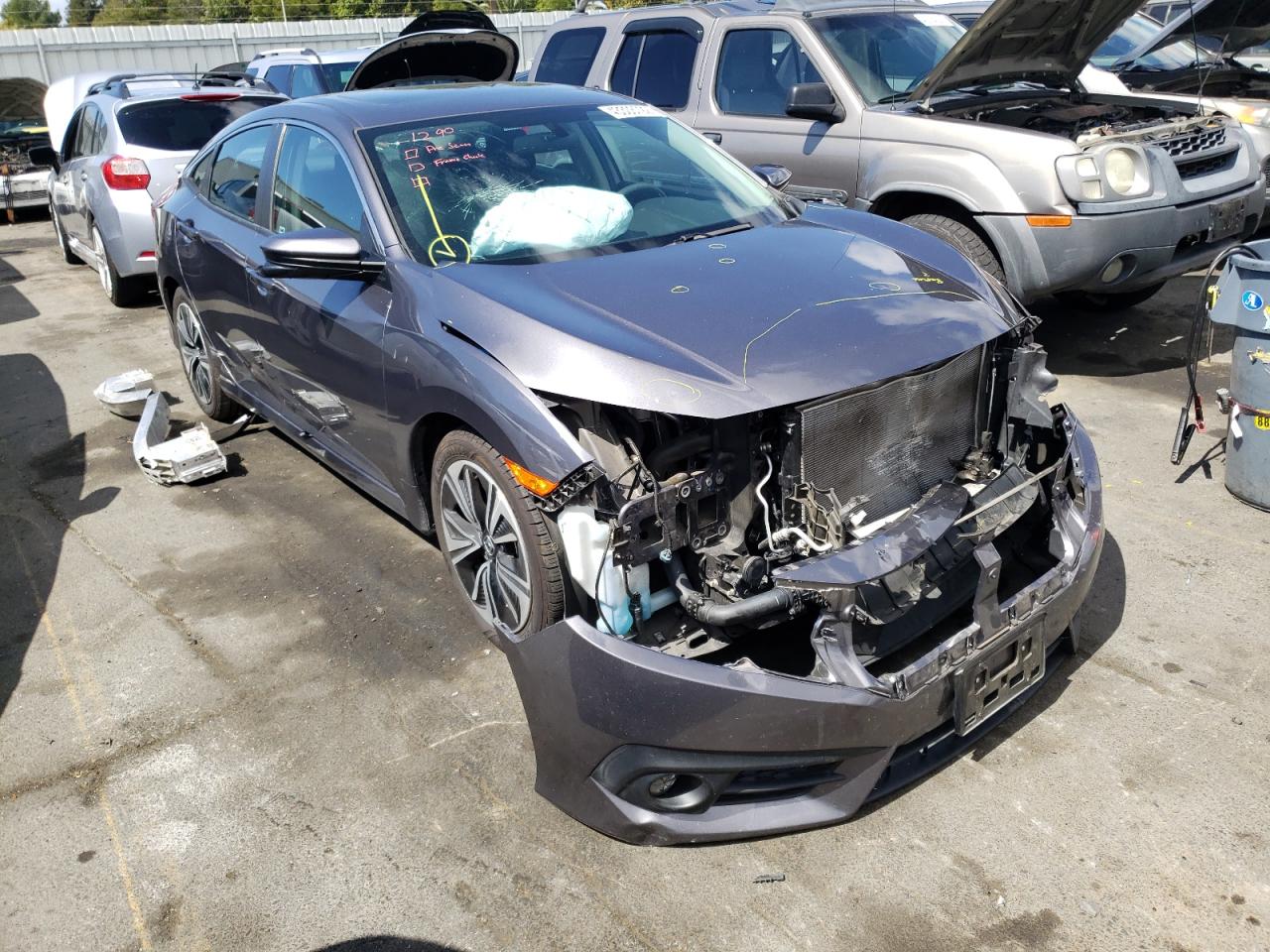 Photo 1 from auction – 2017 HONDA CIVIC EX with VIN 19XFC1F38HE209157