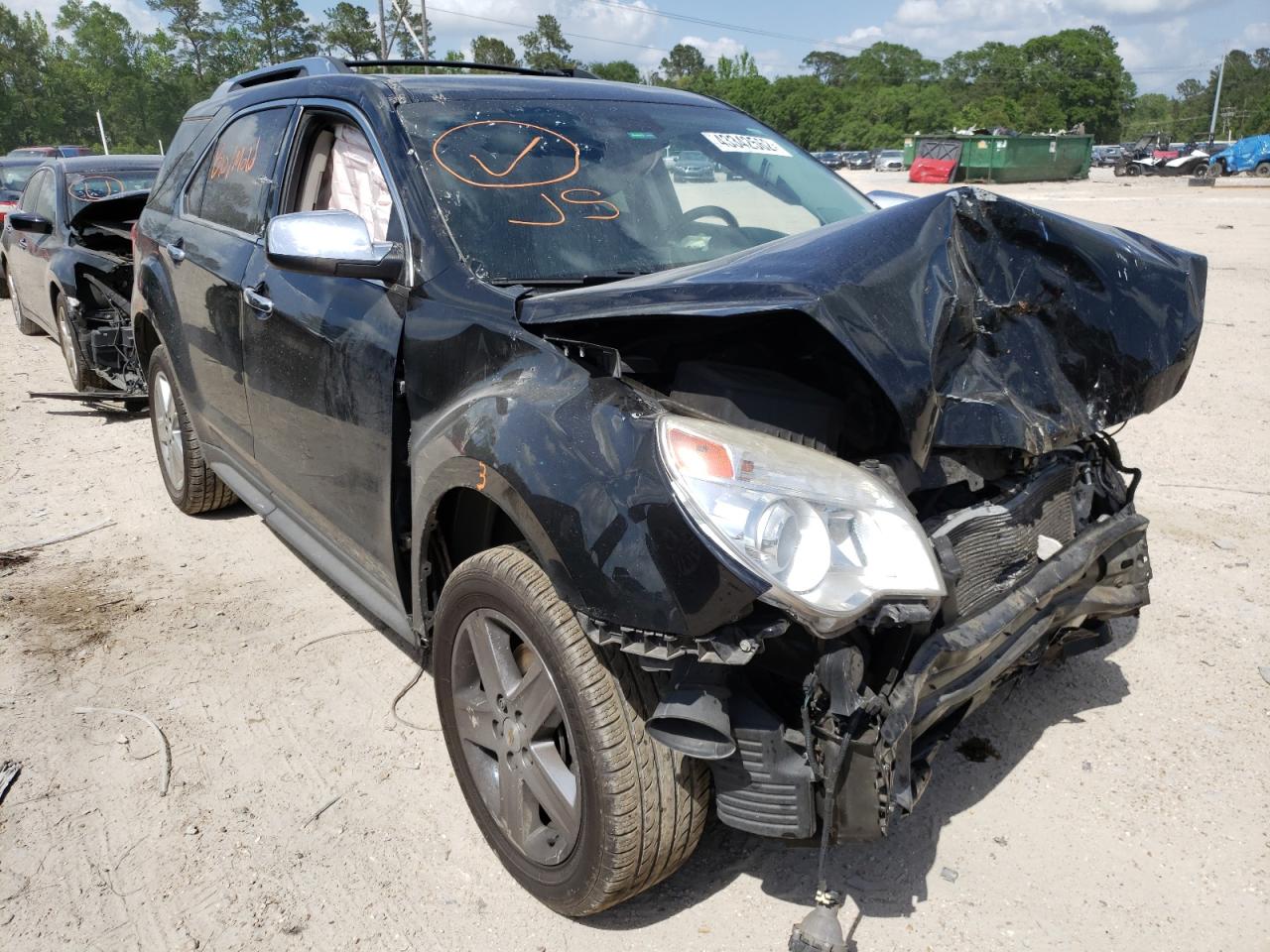 CHEVROLET EQUINOX LT 2014 with VIN 2GNALDEK1E6384664 - Photo from auction
