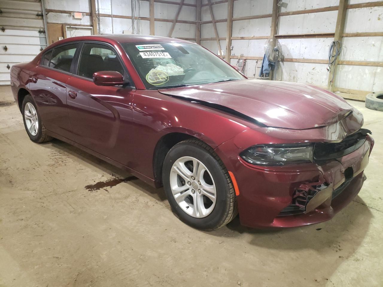 Photo 1 from auction – 2021 DODGE CHARGER SX with VIN 2C3CDXBG0MH536487