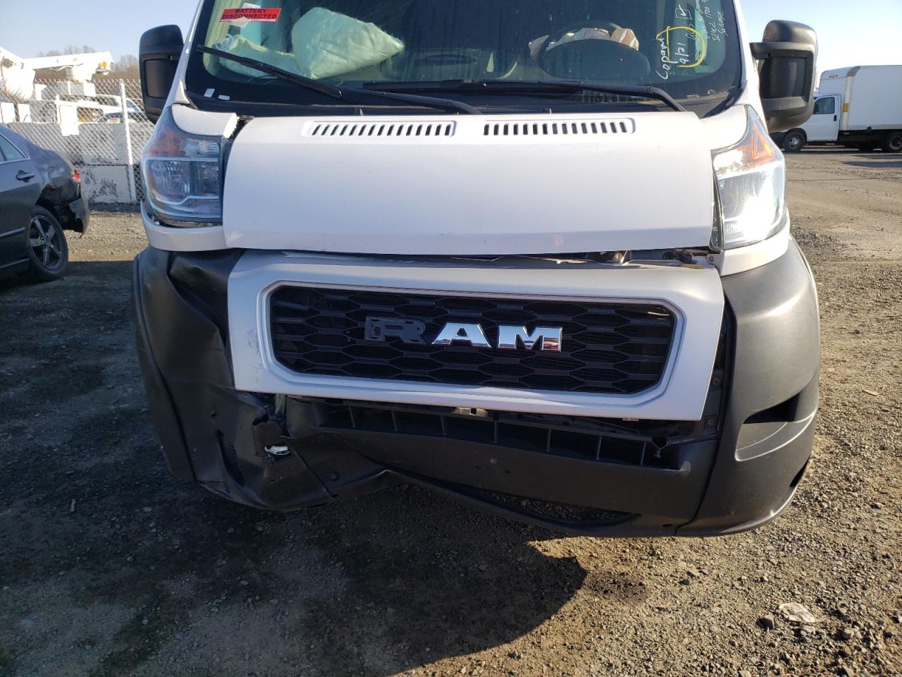Photo 9 from auction – 2019 RAM PROMASTER with VIN 3C6TRVBG2KE553986