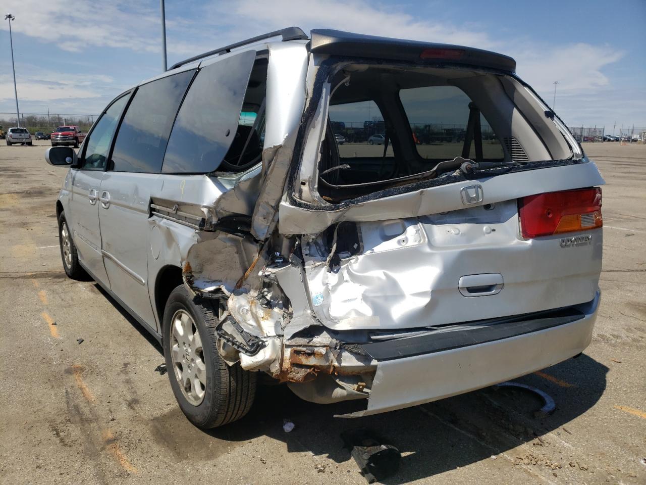 Photo 9 from auction – 2004 HONDA ODYSSEY EX with VIN 5FNRL18834B131459