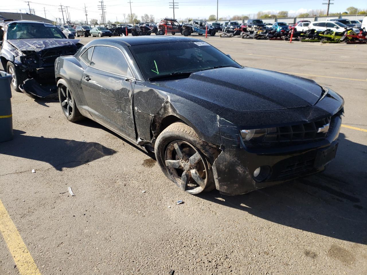 CHEVROLET CAMARO LT 2010 with VIN 2G1FG1EVXA9137026 - Photo from auction