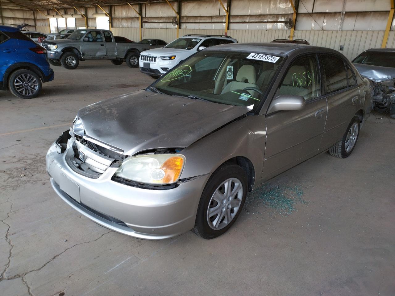 Photo 2 from auction – 2003 HONDA CIVIC EX with VIN 1HGES26733L017556
