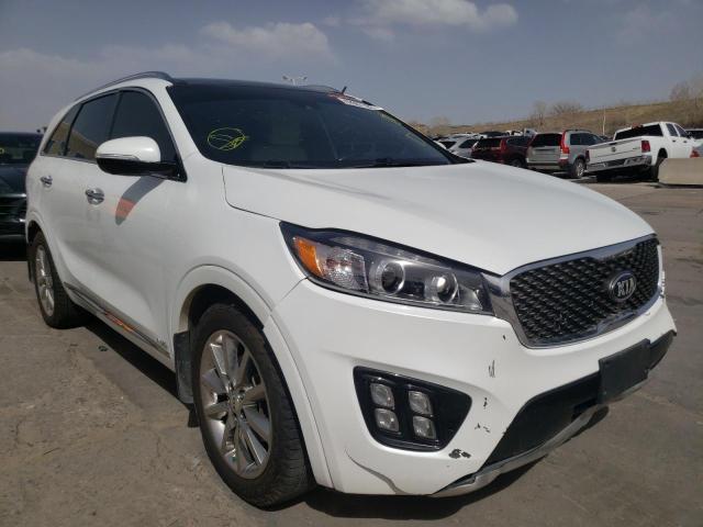 KIA SORENTO SX 2017 with VIN 5XYPKDA59HG323429 - Photo from auction