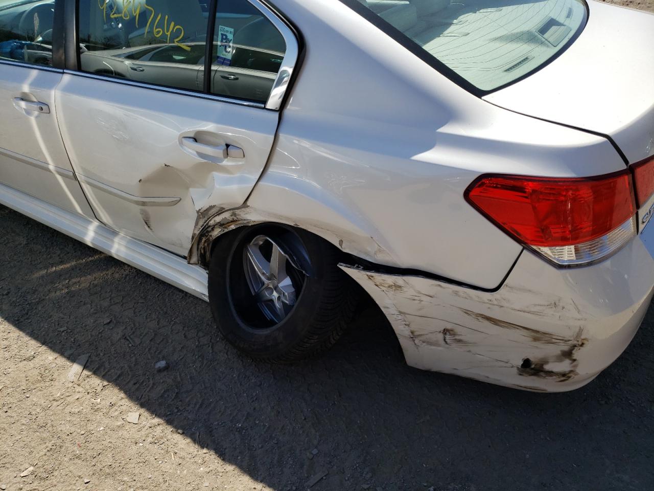 Photo 9 from auction – 2013 SUBARU LEGACY 2.5 with VIN 4S3BMBA63D3045157