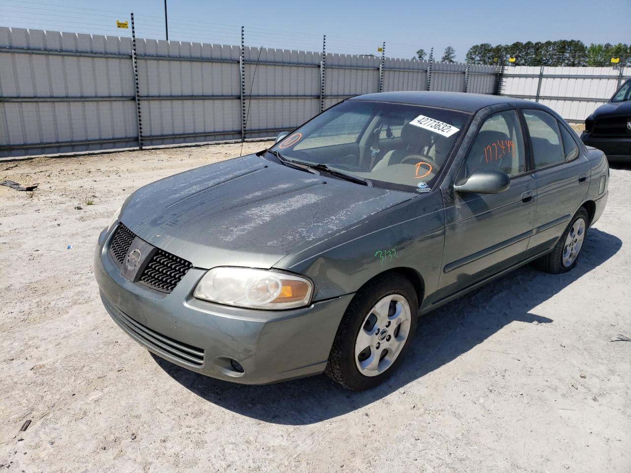 Photo 2 from auction – 2005 NISSAN SENTRA 1.8 with VIN 3N1CB51D65L456801