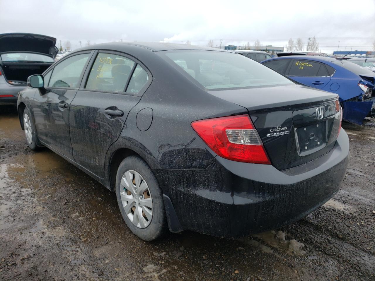 Photo 3 from auction – 2012 HONDA CIVIC LX with VIN 2HGFB2F45CH104043