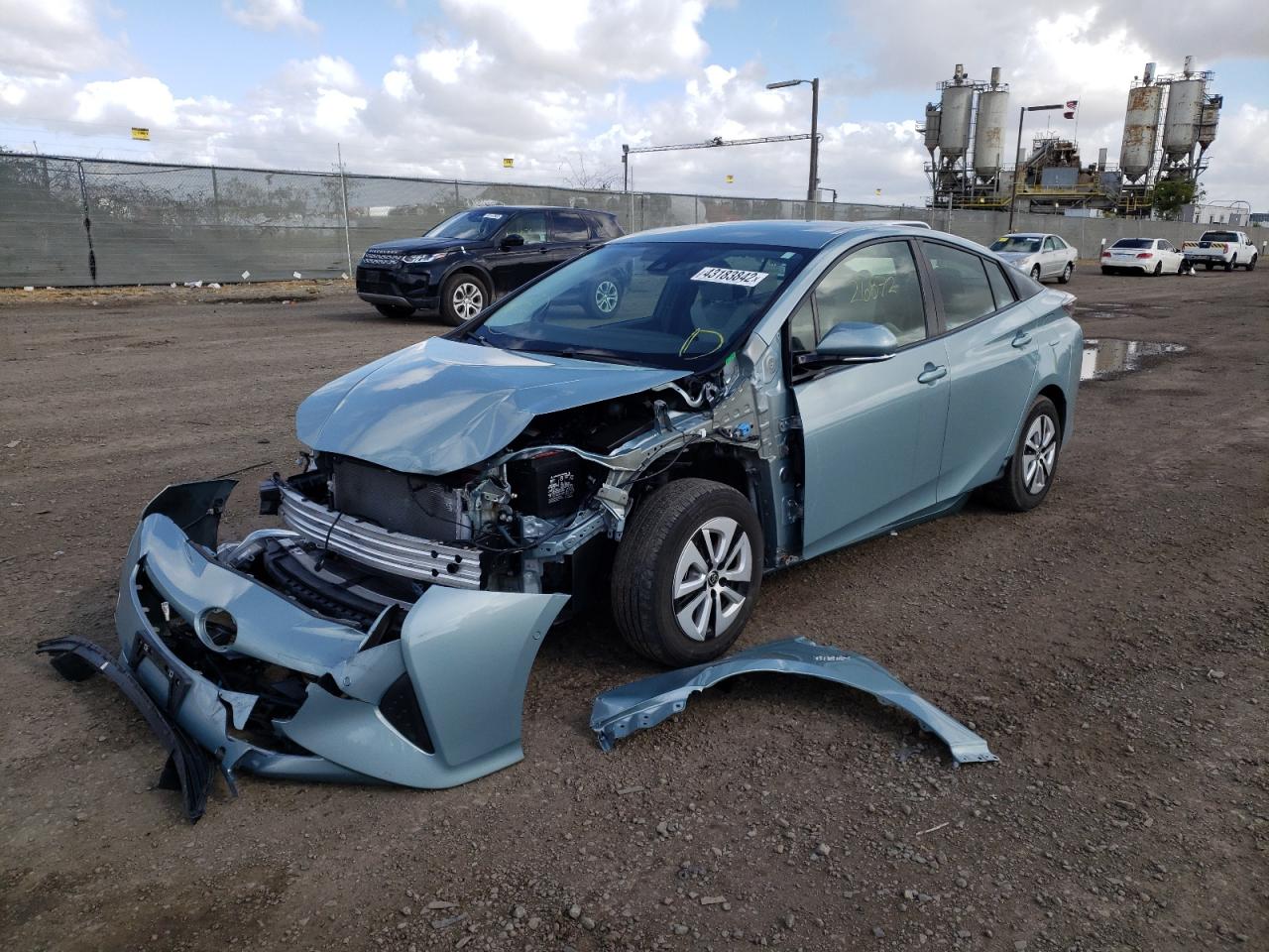 Photo 2 from auction – 2017 TOYOTA PRIUS with VIN JTDKBRFU7H3559136