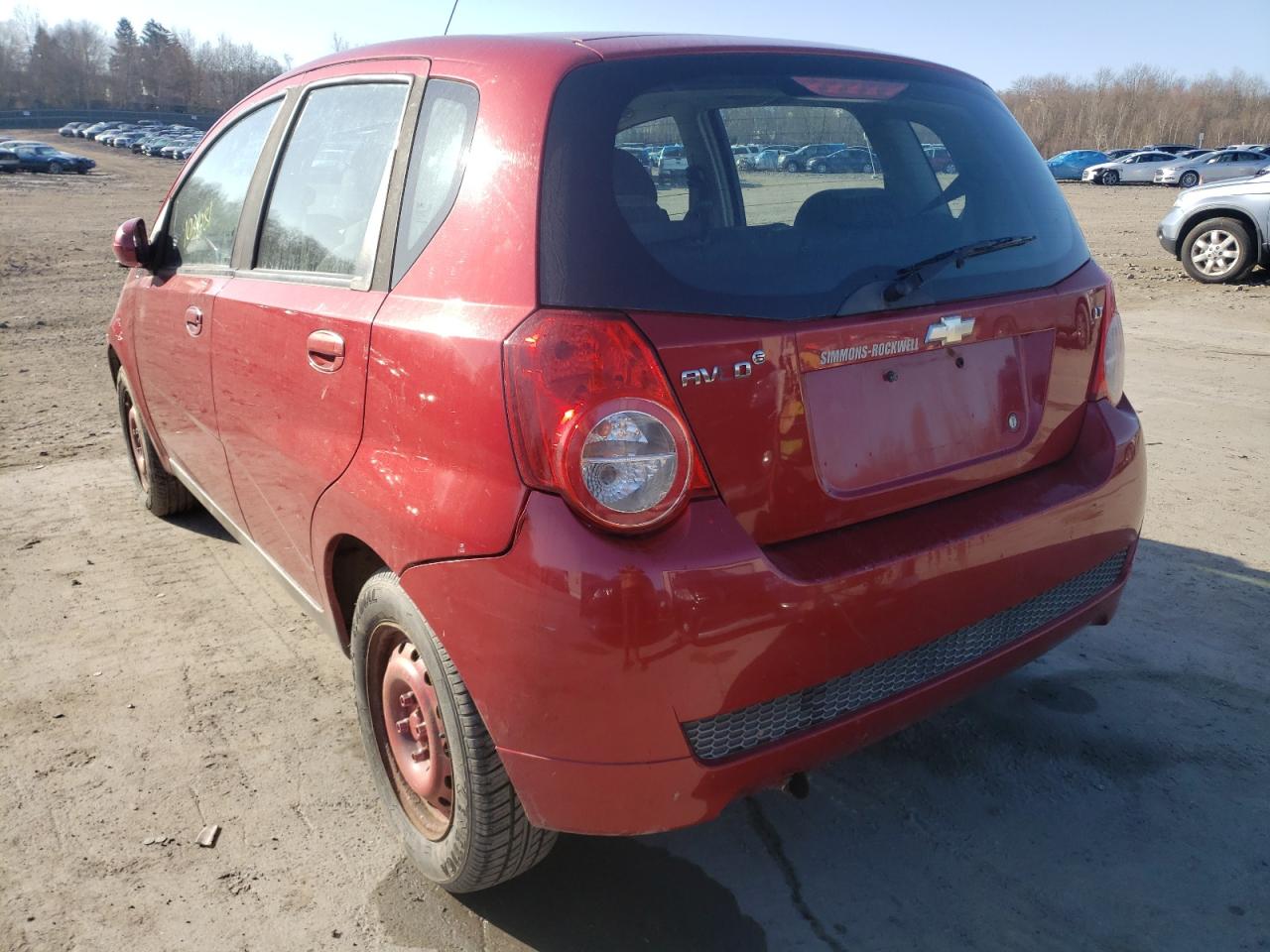Photo 3 from auction – 2011 CHEVROLET AVEO LS with VIN KL1TD6DE0BB132605