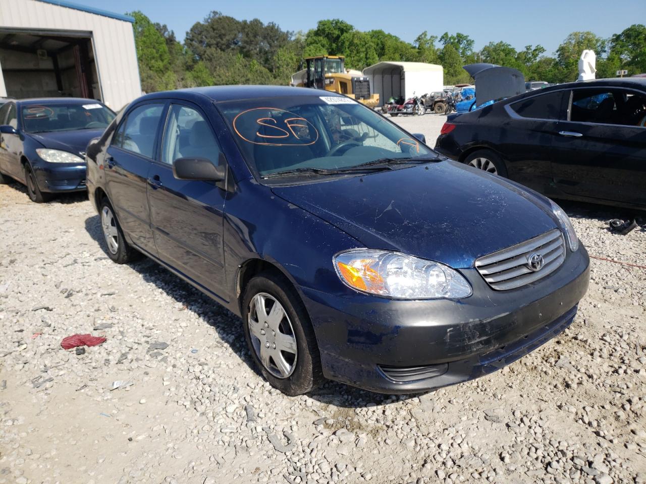 TOYOTA COROLLA CE 2004 with VIN 2T1BR32E34C293915 - Photo from auction