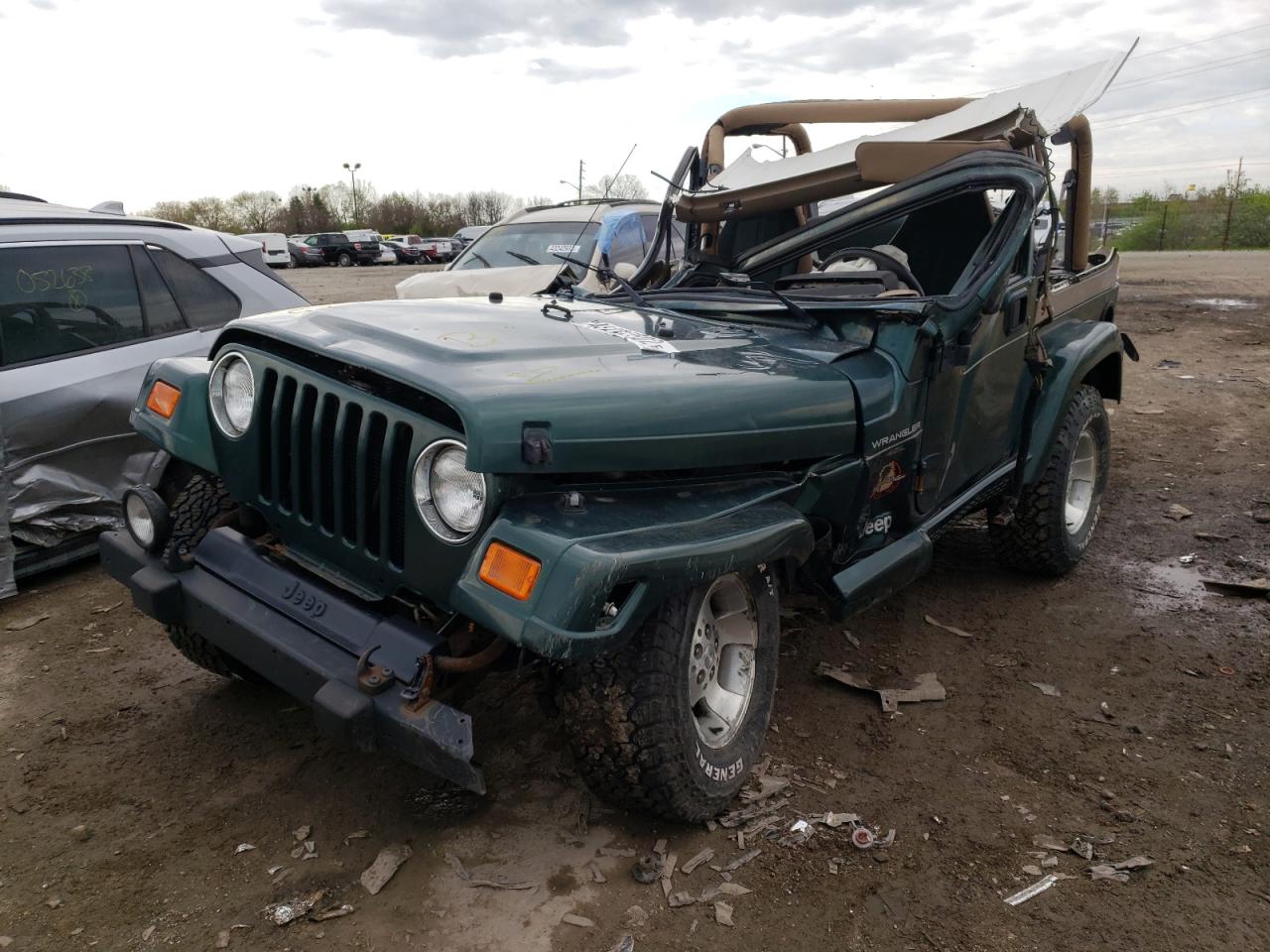 Photo 2 from auction – 2000 JEEP WRANGLER / with VIN 1J4FA59SXYP705152
