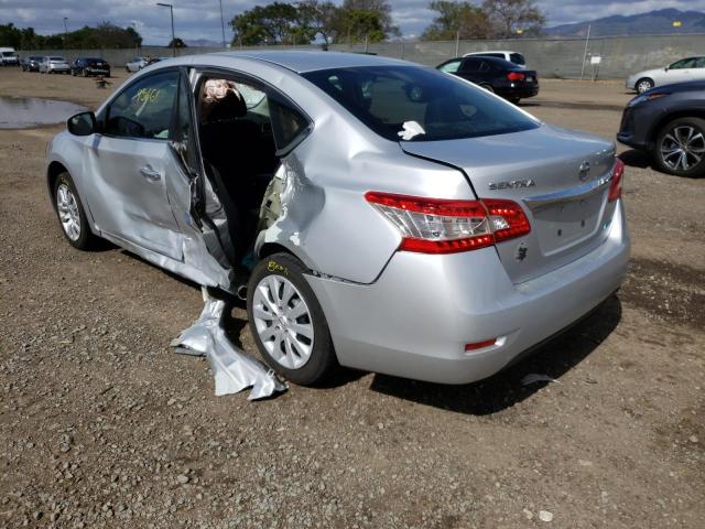 Photo 3 from auction – 2014 NISSAN SENTRA with VIN 3N1AB7APXEL674186