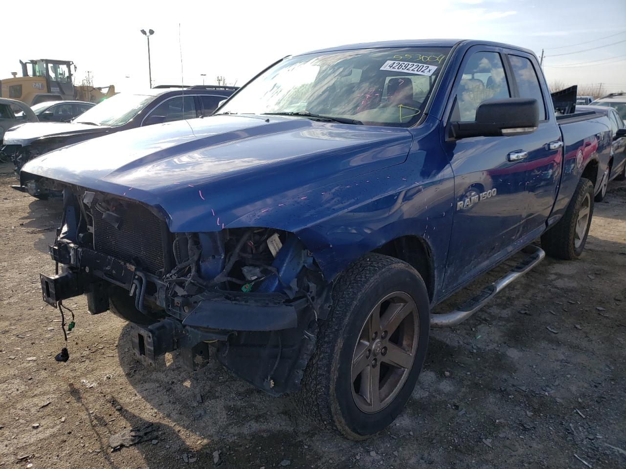 Photo 2 from auction – 2011 DODGE RAM 1500 with VIN 1D7RV1GP0BS553004