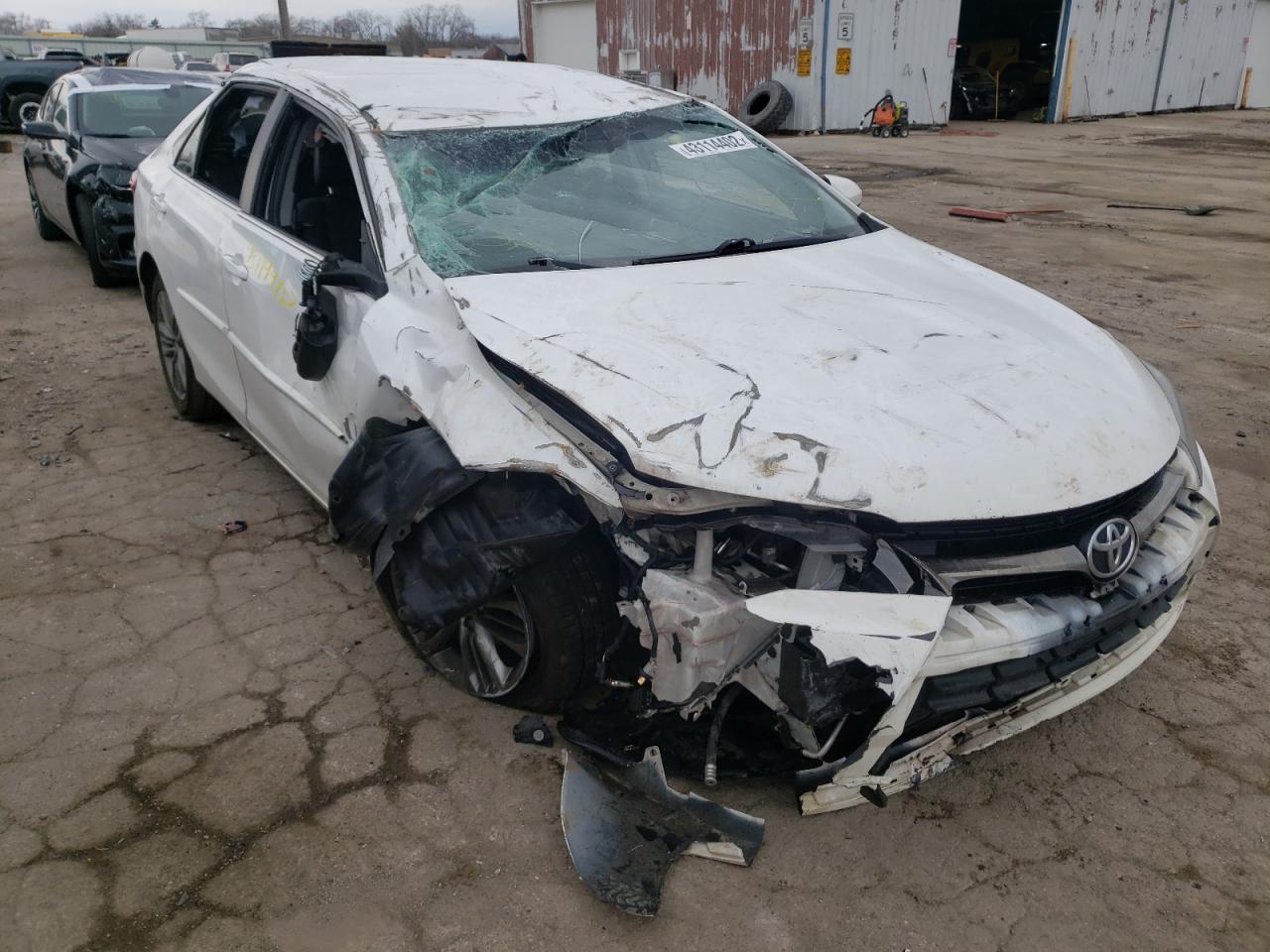 TOYOTA CAMRY LE 2017 with VIN 4T1BF1FKXHU616486 - Photo from auction